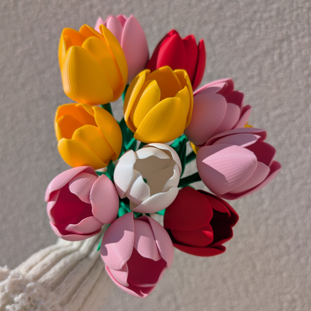 3D nyomtatott tulipán – örökvirág - Image 2